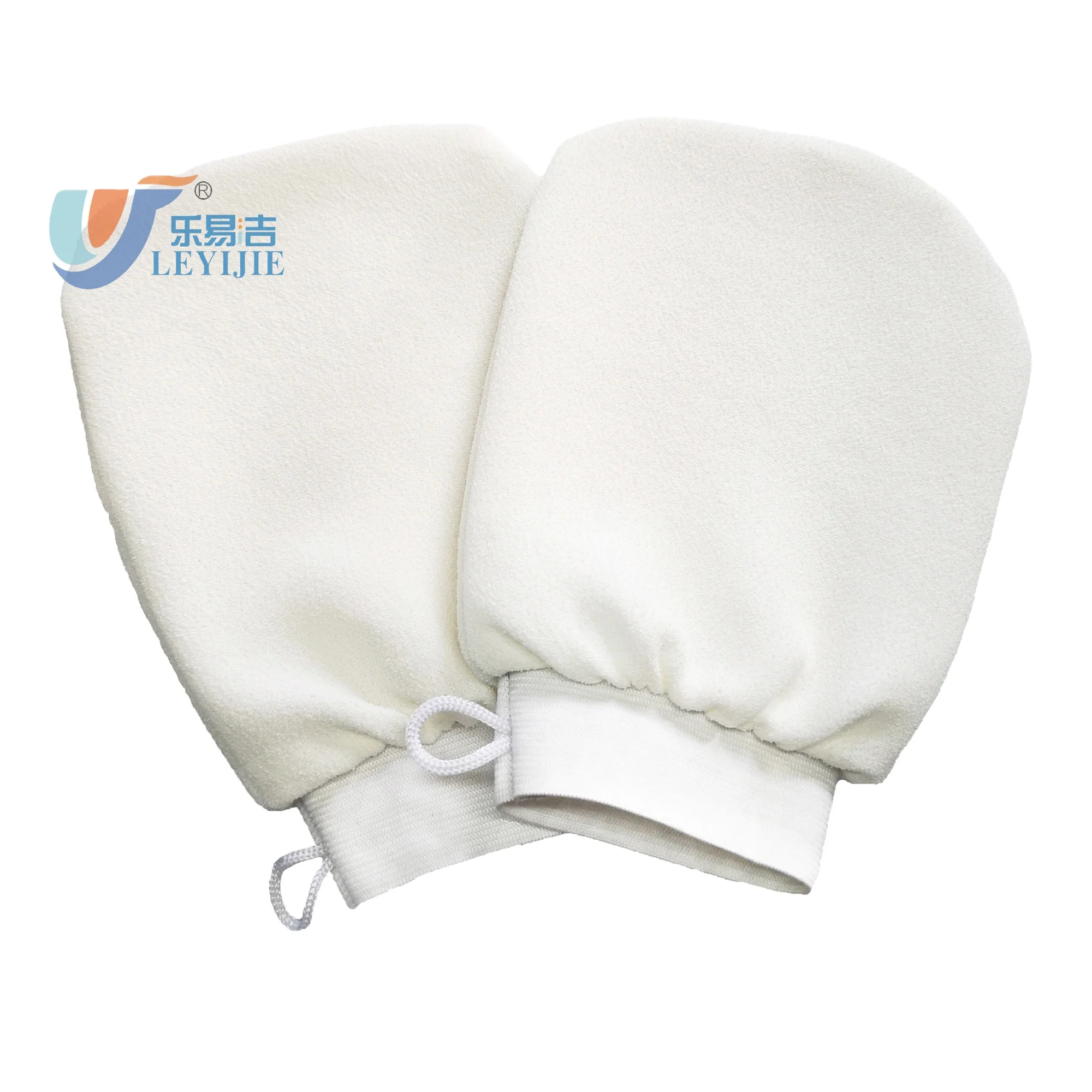 

Free Samples Available Exfoliating Bath Glove Rough Mitt Moroccoan Sponge Glove For Body, Optional