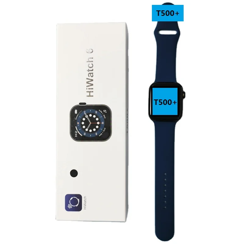 

Bluetooth Smart Watch 2021 Android Ios Fitness Iwo Reloj Smart Bracelet Smartwatch C6 Band Serie 6 T500+ Pro Plus Seri 6 Smart Watched