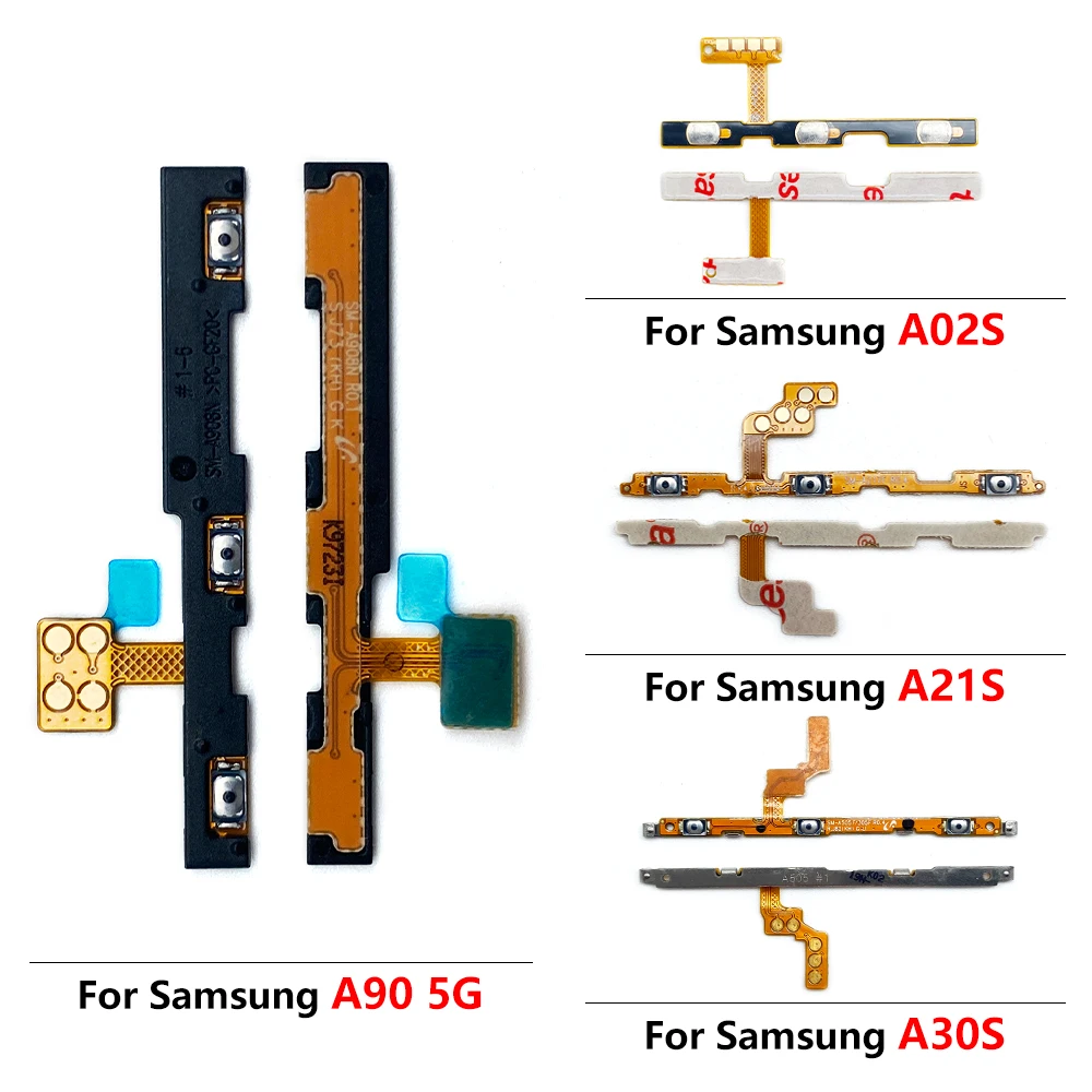 

Link Power Switch On/Off Button Volume Button Flex Cable For Samsung A10S A20S A02S A10 A10E A20E A21S A30S A50S A70 A70S A90 5G