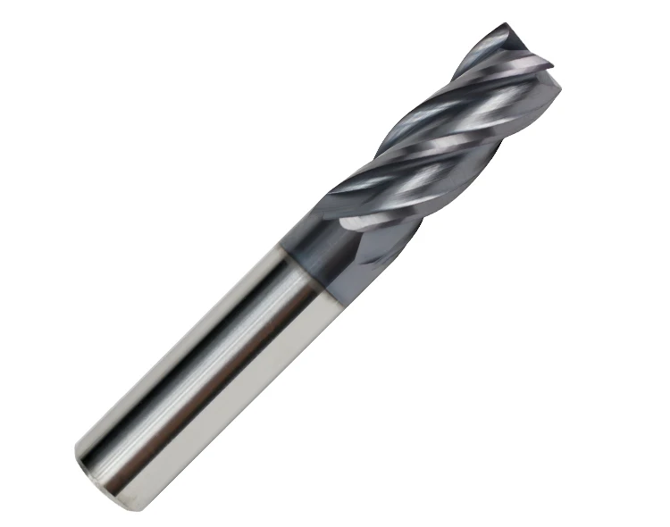 DIN844 4 Flutes Long Solid Carbide End Mill for Metal Stainless Steel Cast Iron Milling