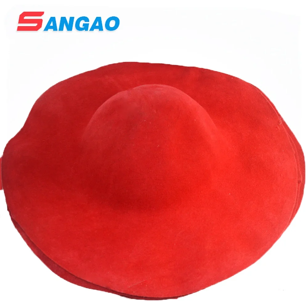 

wholesale perfect wool felt capeline hat body, Brown