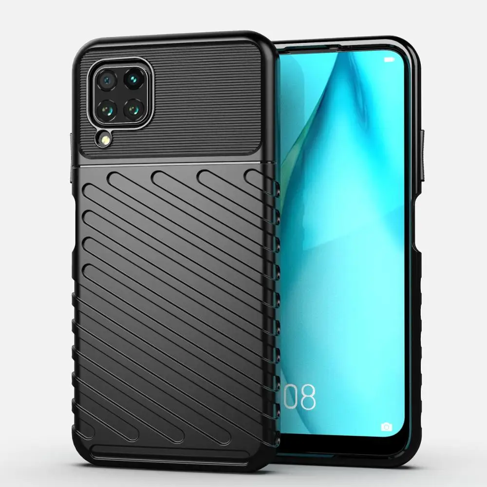 

Shockproof TPU Mobile Back Cover For huawei Nova 7i phone case p30 lite back cover, 3colors