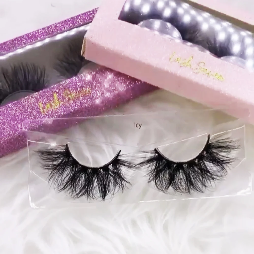

wholesale Private Label Custom lash book 100% Real Mink Fur 3D 5D 6D 20mm 25mm Mink Eyelashes