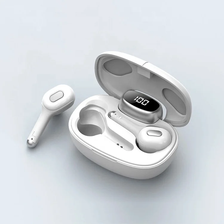 

T9S wireless Bluetooth headset tws5.0 sports waterproof hanging ear digital display with charging box