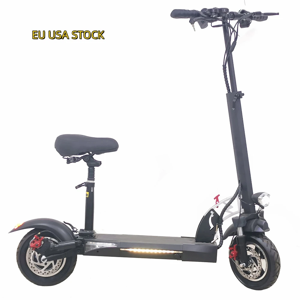 

Eu Warehouse Stock 800W 40-50Kmh 48V Scooter Electric Long Range 50-60Km 10 Inch Electric E Scooter 40 Km/H For Adult With Seat