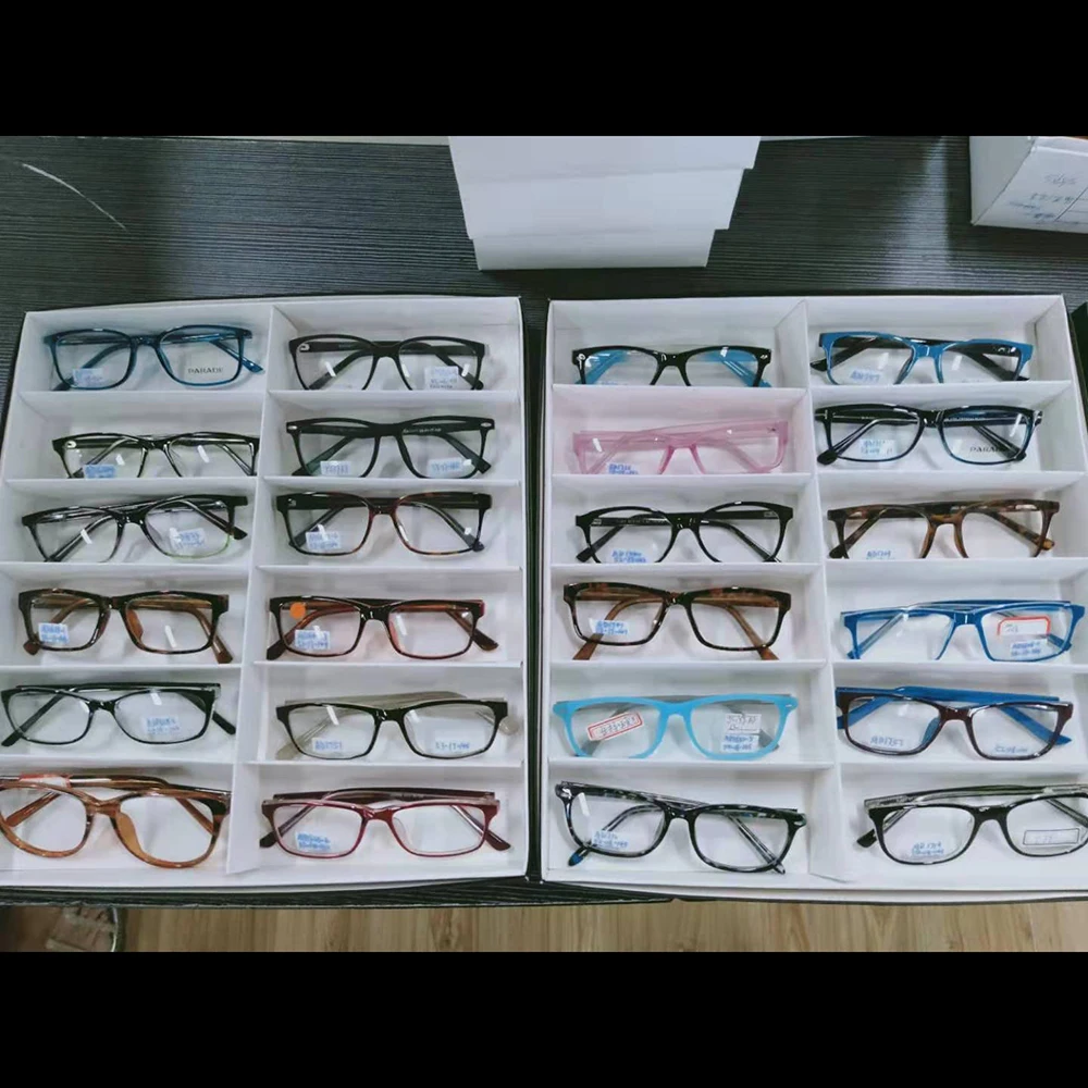 

Ready to ship Stock clearance CP injection optical eyeglasses frames Mix models colors random
