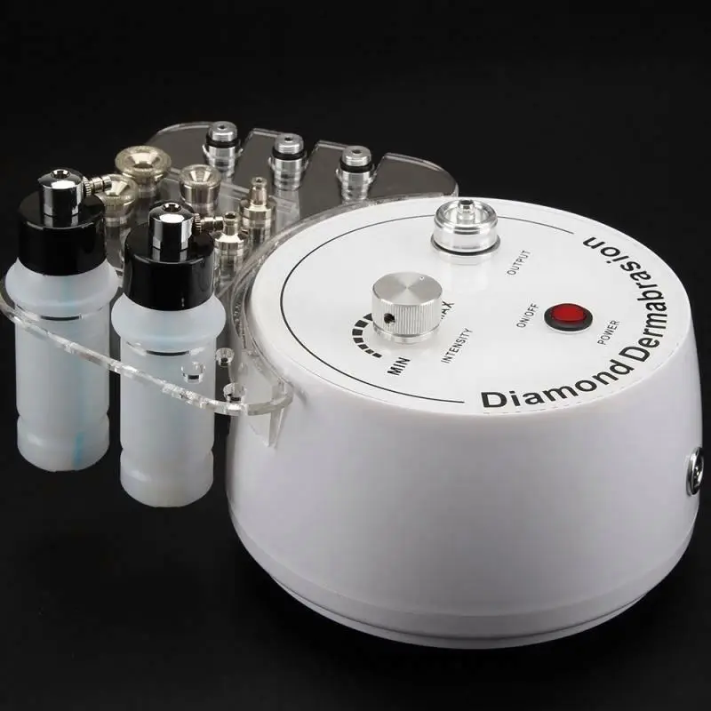 

Personal use multi-function micro diamond dermabrasion machine, White