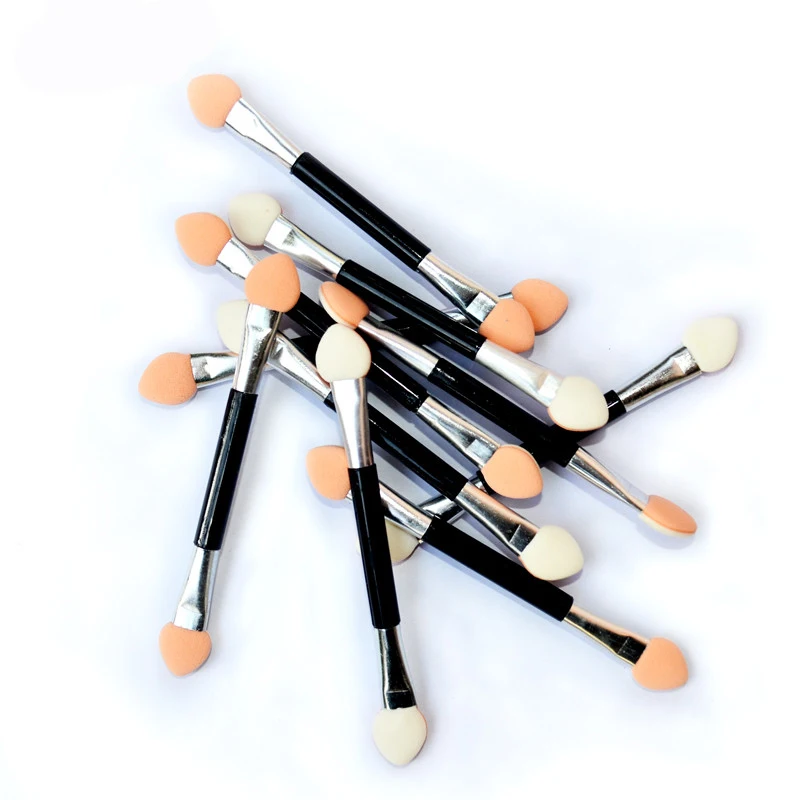 

Sponge Double Ended Make Up Supplies Portable Nail Powder Eye Shadow Brushes