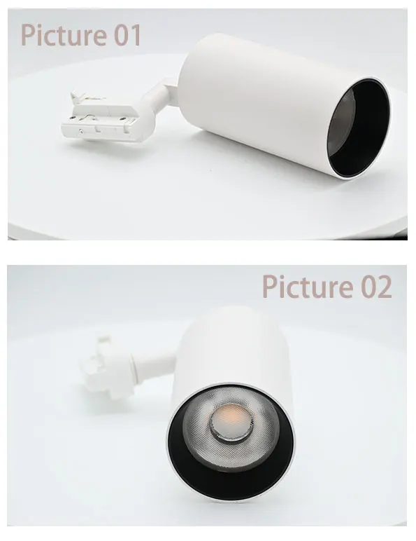 China New Product 25 30w led downlight Surface Mounted White Track Light