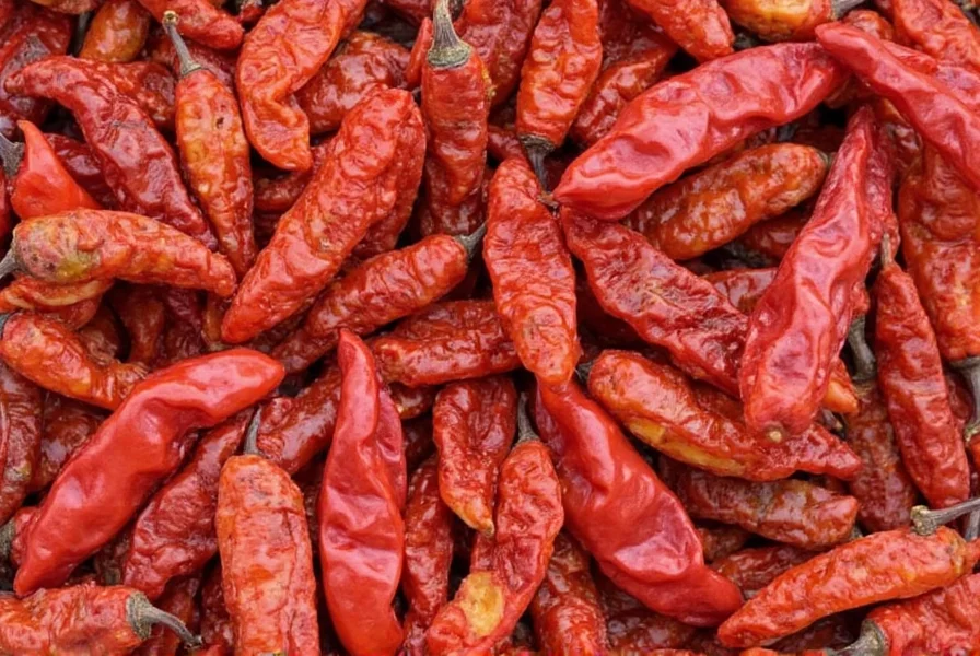 Dried Arbol Chile Peppers