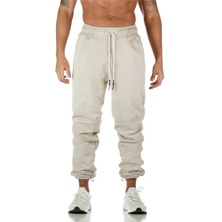 

Latest Promotion Price fitted sweatpants gym mens fitness hanging towel trousers sports running training jogger pants, Customized color