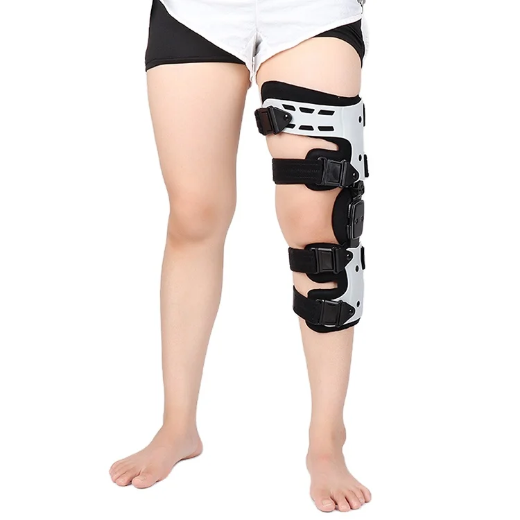 

Medical Rehabilitation Adjustable comfortable osteoarthritis unloader OA hinged knee support brace, Customized color