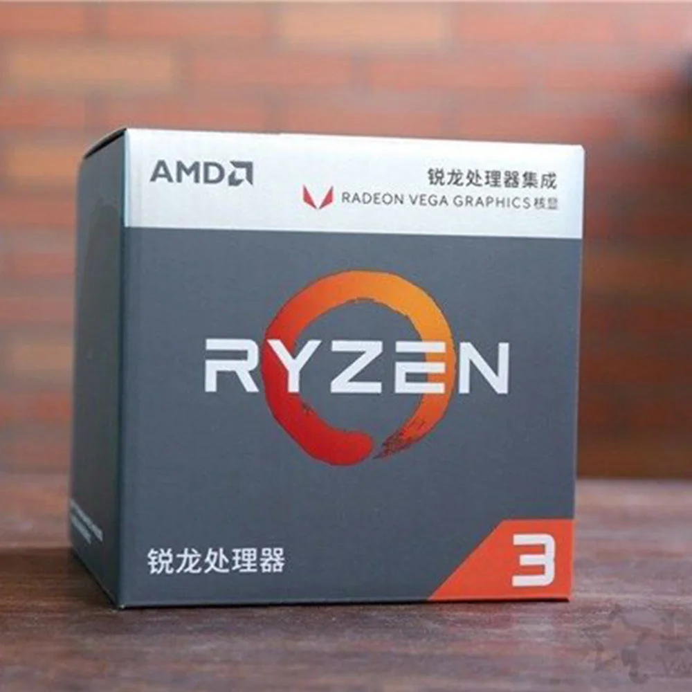 

New AMD R3 3200G R 3 3200G Socket AM4 3.6 GHz Quad-Core Quad-Thread 65W CPU Processor with Cooler Fan