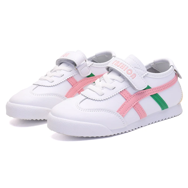 

Wholesale new breathable mesh children's shoes leisure sports fashion rainbow children's shoes student lovely Forrest Gump shoes