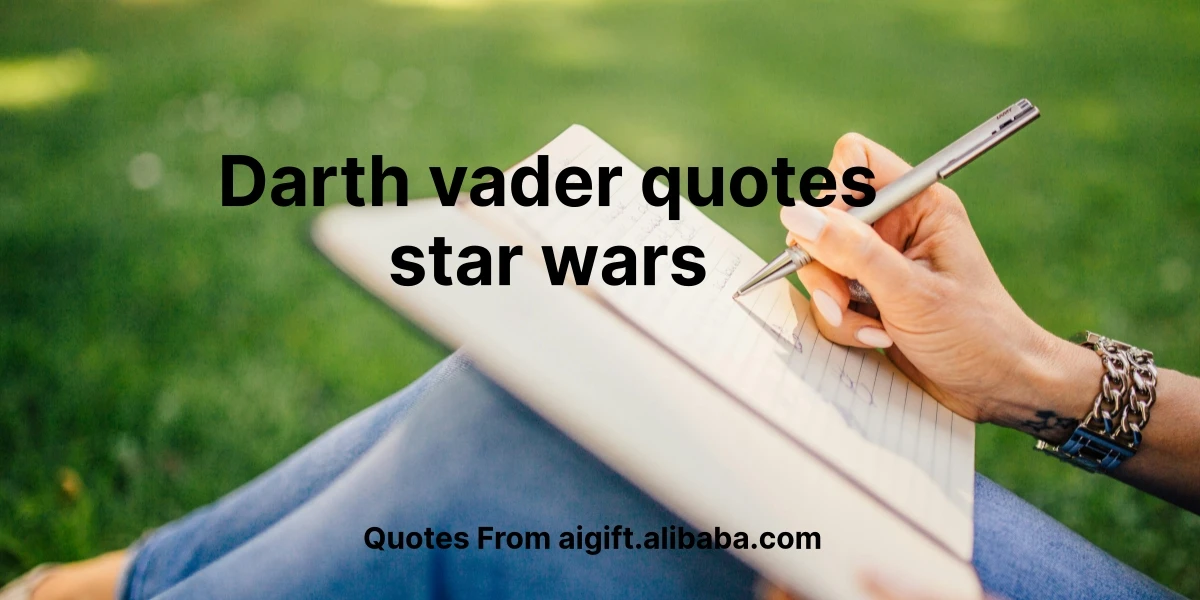 darth vader quotes star wars