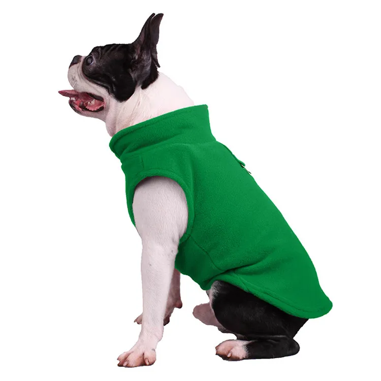 

Factory price wholesale dog hoodie pet dog clothes dog fleece jacket puffy, Red/blue/pink/green/coffee/grey/rose red/cyan
