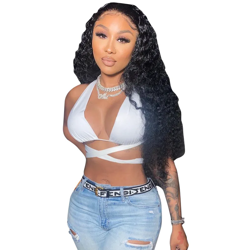 

2020 new arrivals autumn collection halter sexy women fashion crop top