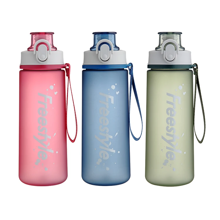 

New Type Top Sale Eco-friendly Custom Color Plastic Drinking Water Bottle, Blue