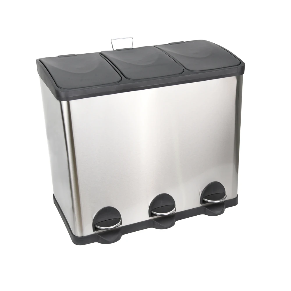 
2020 factory price popular recycle bin 3 compartments 