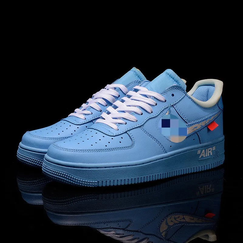 

Brand High Quality Thick Sole Force Sport Shoes Hot Wholesale Breathable High-Top Men Sneakers Casual, Black/white/blue/pink