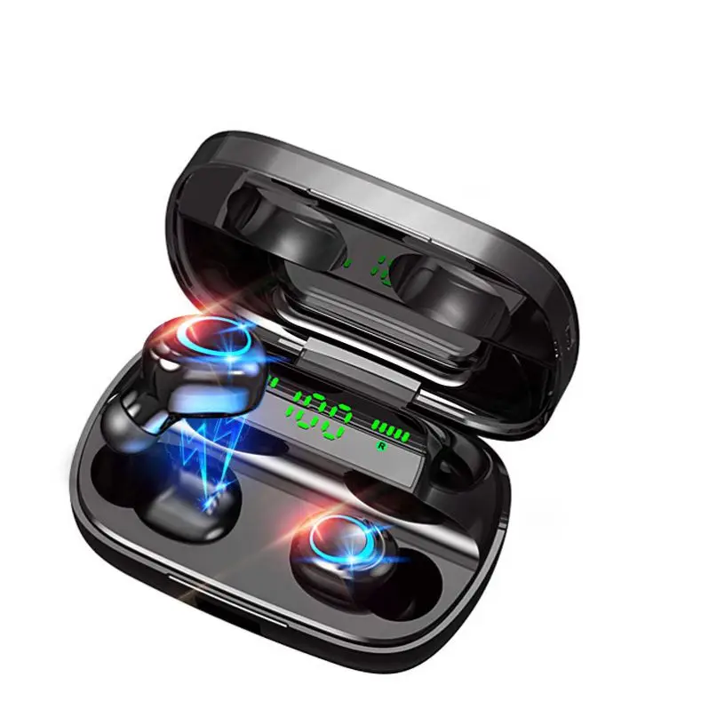 

New Wireless Blue tooths earphone TWS Wireless Earphones Noise Canceling Handsfree Blue tooths Earbuds S11 TWS