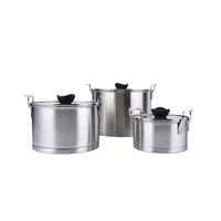 

Australia Upscale 6pcs cooking pot cookware set pots set cookware set stainless steel for home kitchen cooking