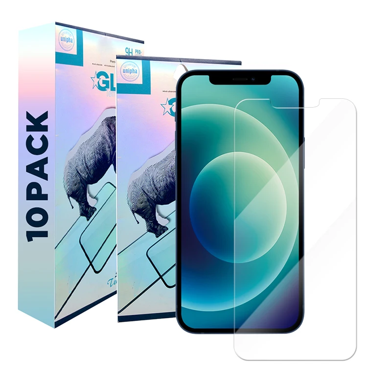 

Glass Screen Protector Compatible for iPhone 12 /12 Pro 6.1 Inch 10 Pack Case Friendly Tempered Glass