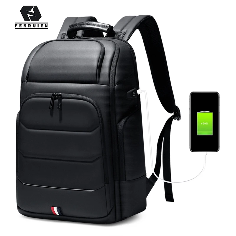 

FENRUIEN Waterproof Backpacks USB Charging School bagpack men Travel Anti-theft 15.6 Inch Laptop High Capacity other backpacks