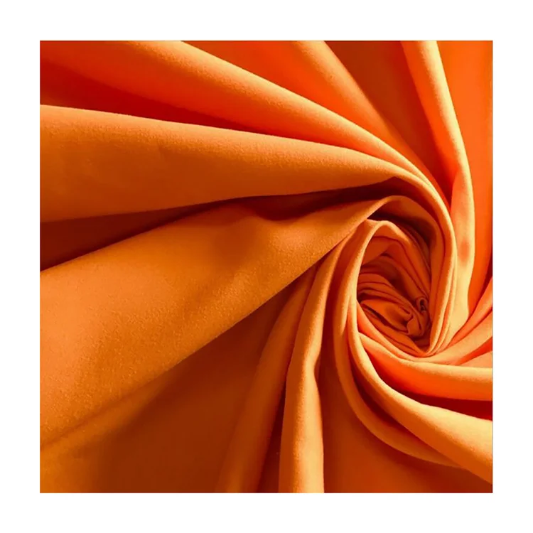 
100% Polyester Pu Coating Peach skin Microfiber Micro peach Waterproof Jacket Fabric 