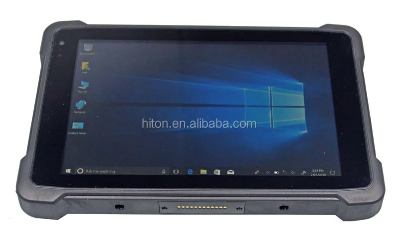 Cheapest 8" Win 10 IP67 Waterproof Military Tablets 4G+64G Rugged Tablet PC NFC 1D/2D Industrial Tablet PC Waterproof Computer