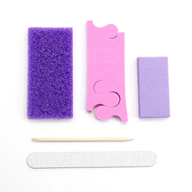 

5pcs Nail care professional nail tool for salon manicure pedicure set