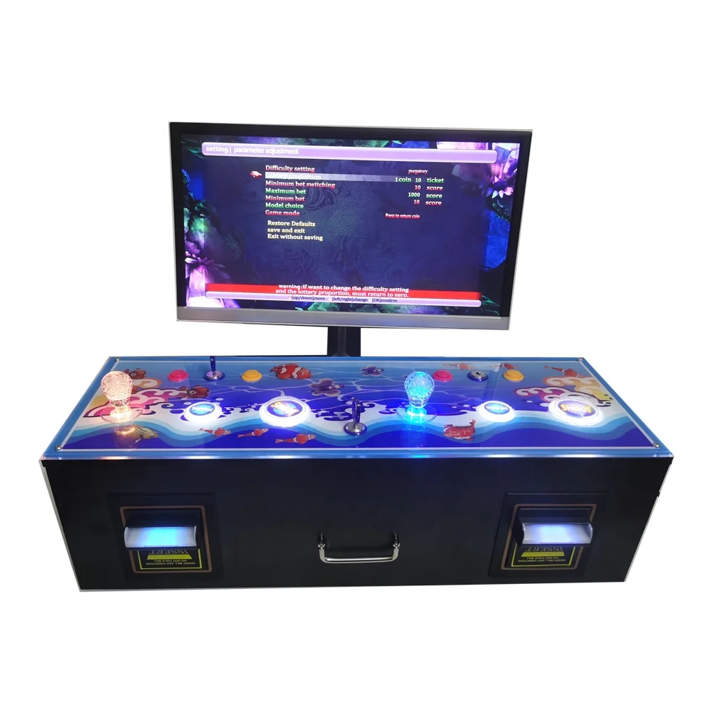 

Portable fish game console built-in 28-in-1 fish game machine,2 player fish game boards