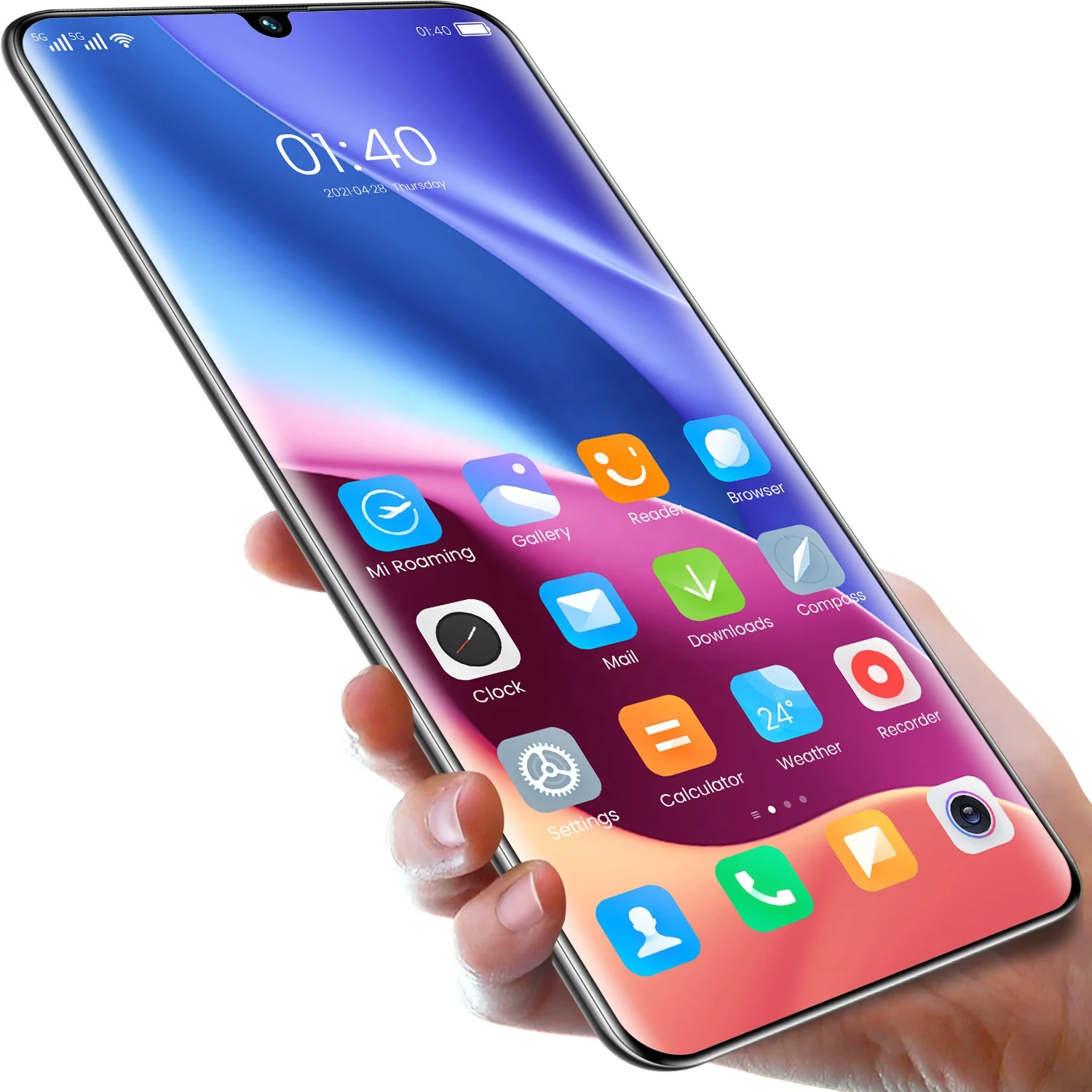 

XINZY oem 5g smartphone P50 Pro mobile phones Global Version Smartphone High quality 4G 5G Original Unlocked 16GB+512GB Big screen Android 10 phone Cpu phone smart
