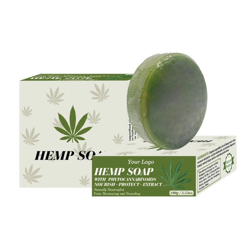 

handmade natural bath soap organic cbd oil hemp soap