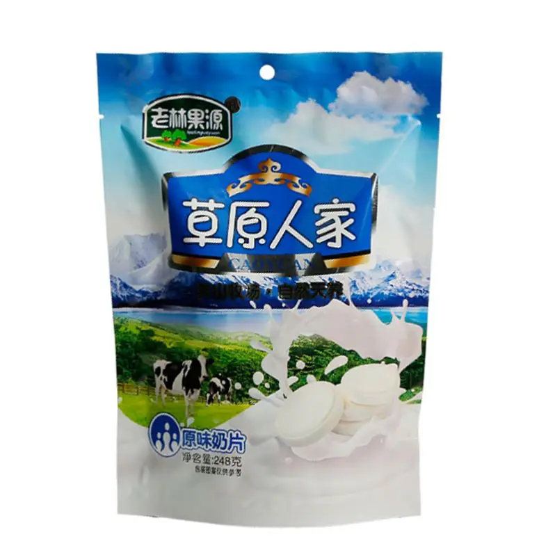
Professional manufacturer Dry hard candy Milk Tablet candy sweet 