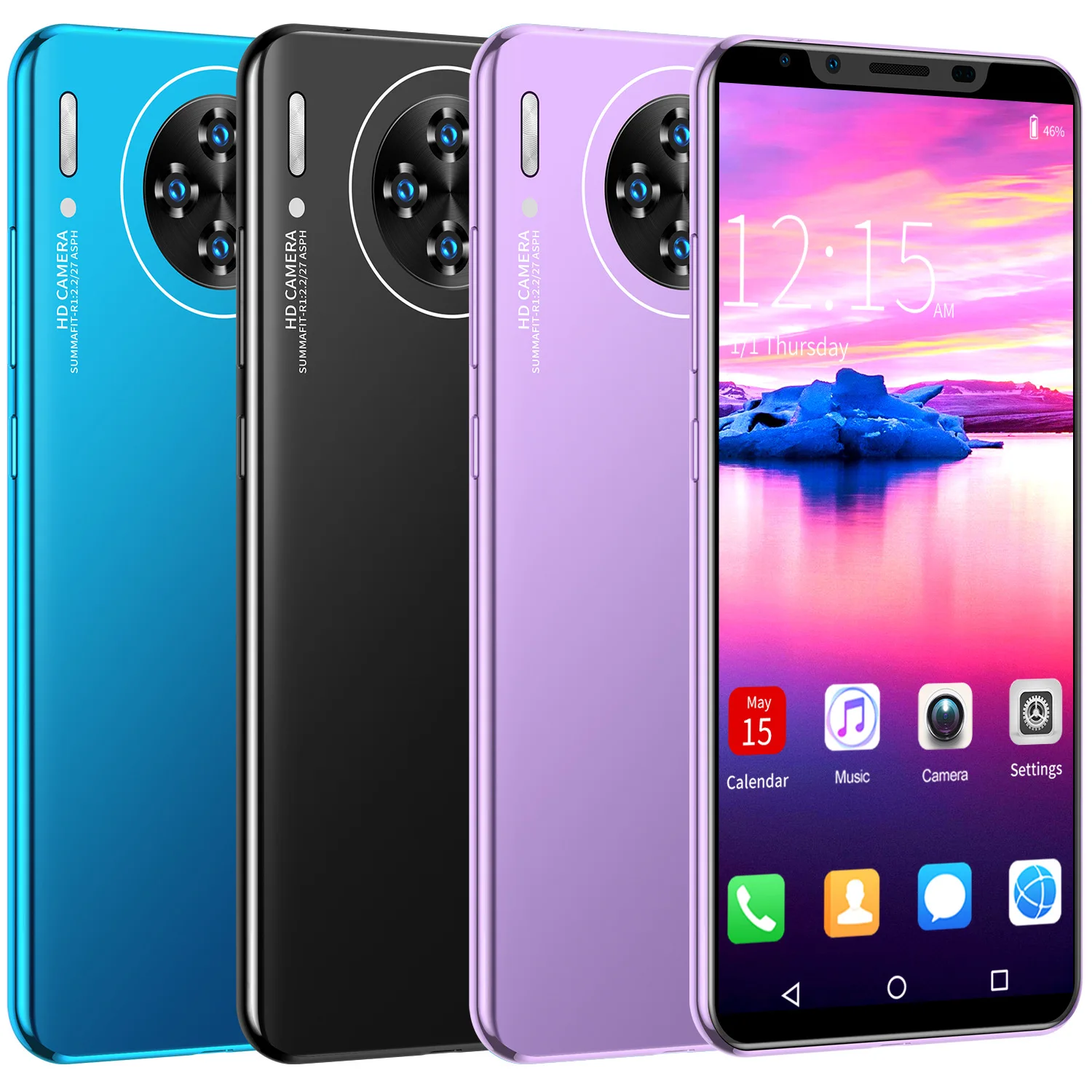 

Hot Selling M30 plus 8+16mp 4 Core Dual SIM 4G+64G Cheap Smart Phone 5.8 inch Android 8.0 Mobile SmartPhones in Retail Box, Multi-color