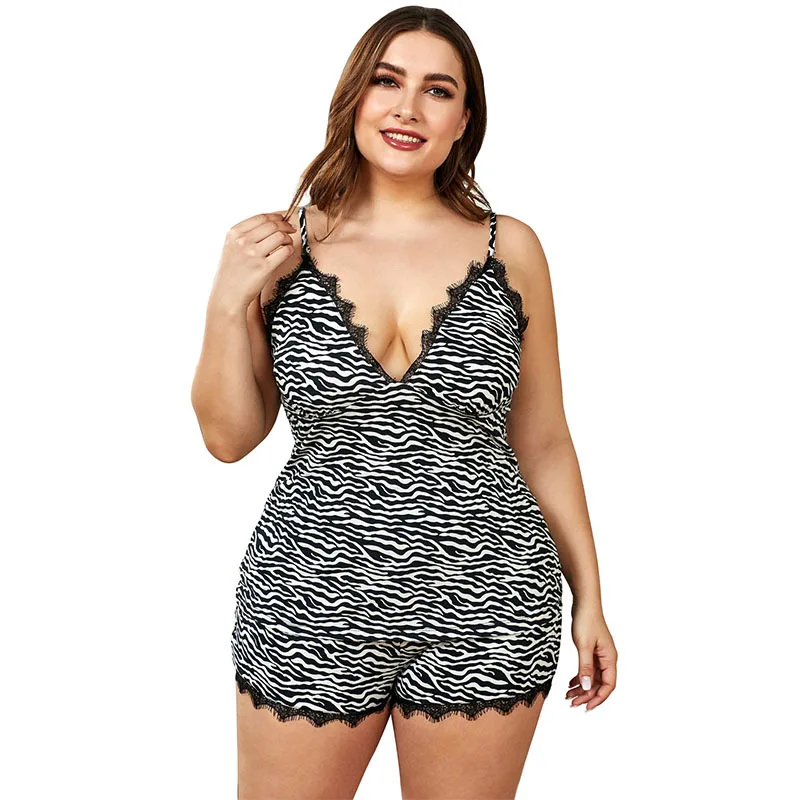 

2021 new arrival plus size lingerie big size night wear xl 5xl lingerie