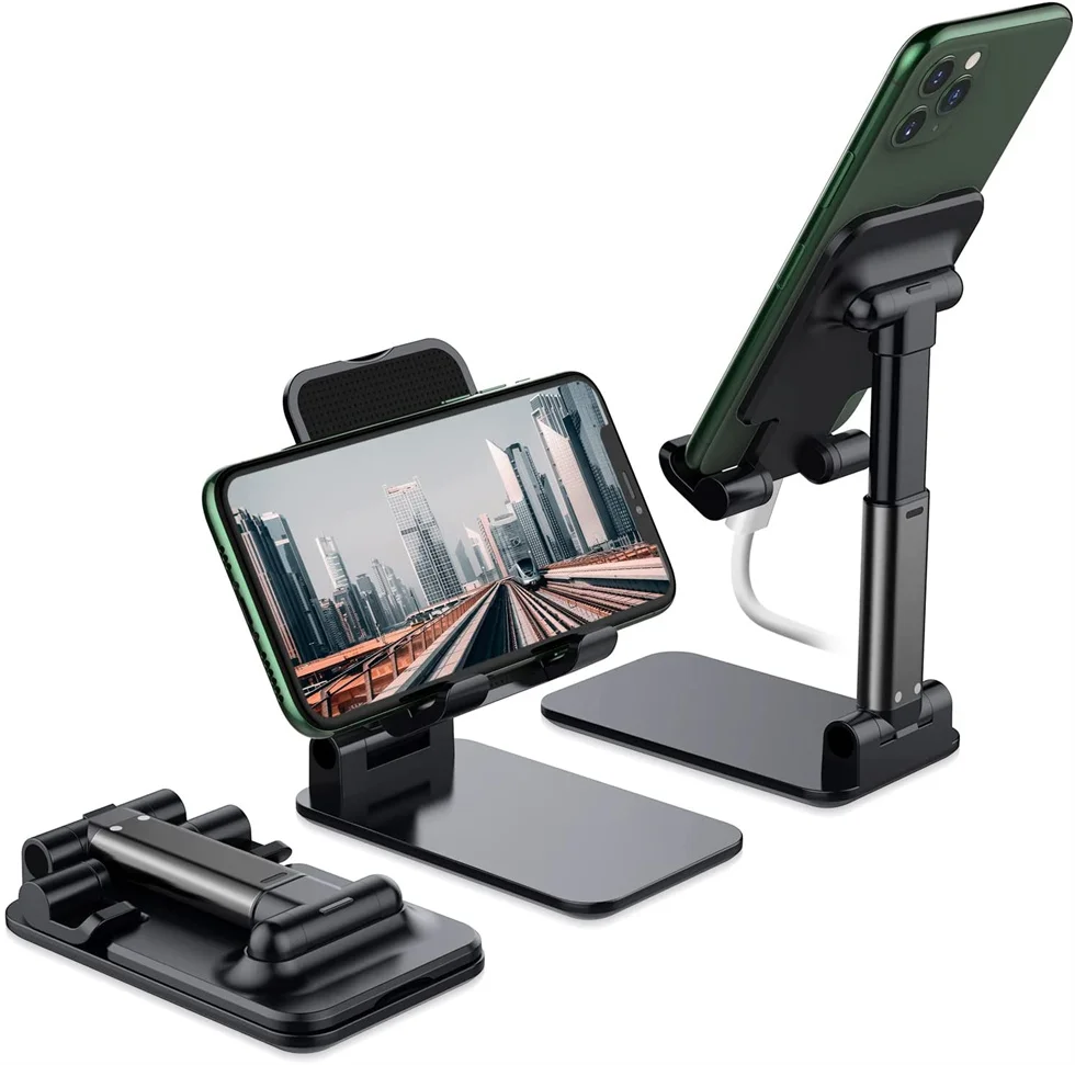 

2022 Amazon Hot Selling High-quality Universal Aluminum Alloy Cell Phone Holder Stand for iPad Tablet for all Mobile Phones