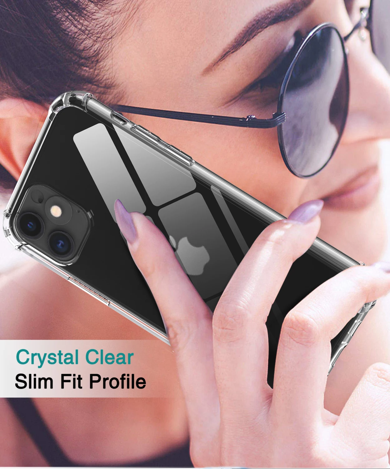 

TPU Case Full Protect Phone Case Cover Transparent for Iphone 12 Customizable Iphone Ecofriendly Clear Soft Ce