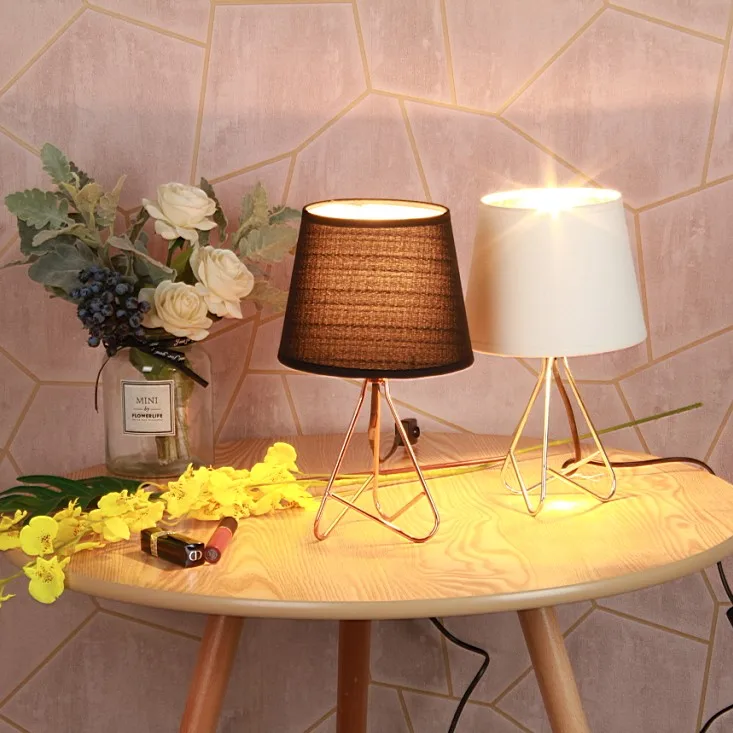 

decorate modern table lamp, Brown
