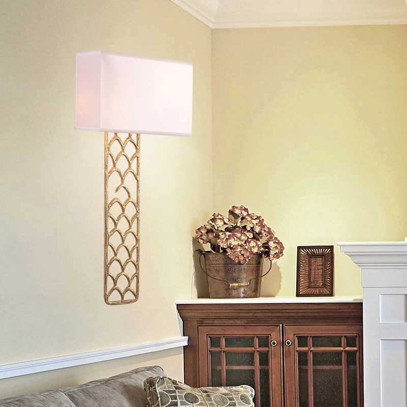 Badezimmer Wand Montiert E12/e14 Birne Messing Große Gold Wand Lampe