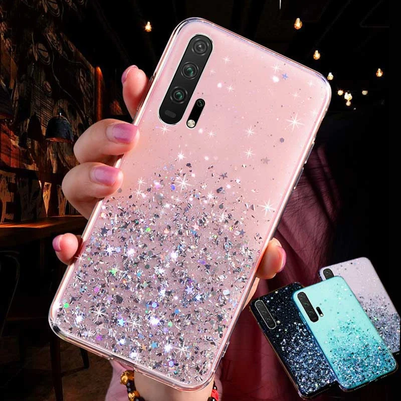 

For OPPO Realme 6 5 Pro ACE X2 Pro Case Glitter Bling Sequin TPU Silicone Case for OPPO Find X Reno 2Z A57 A39 XT phone Cover