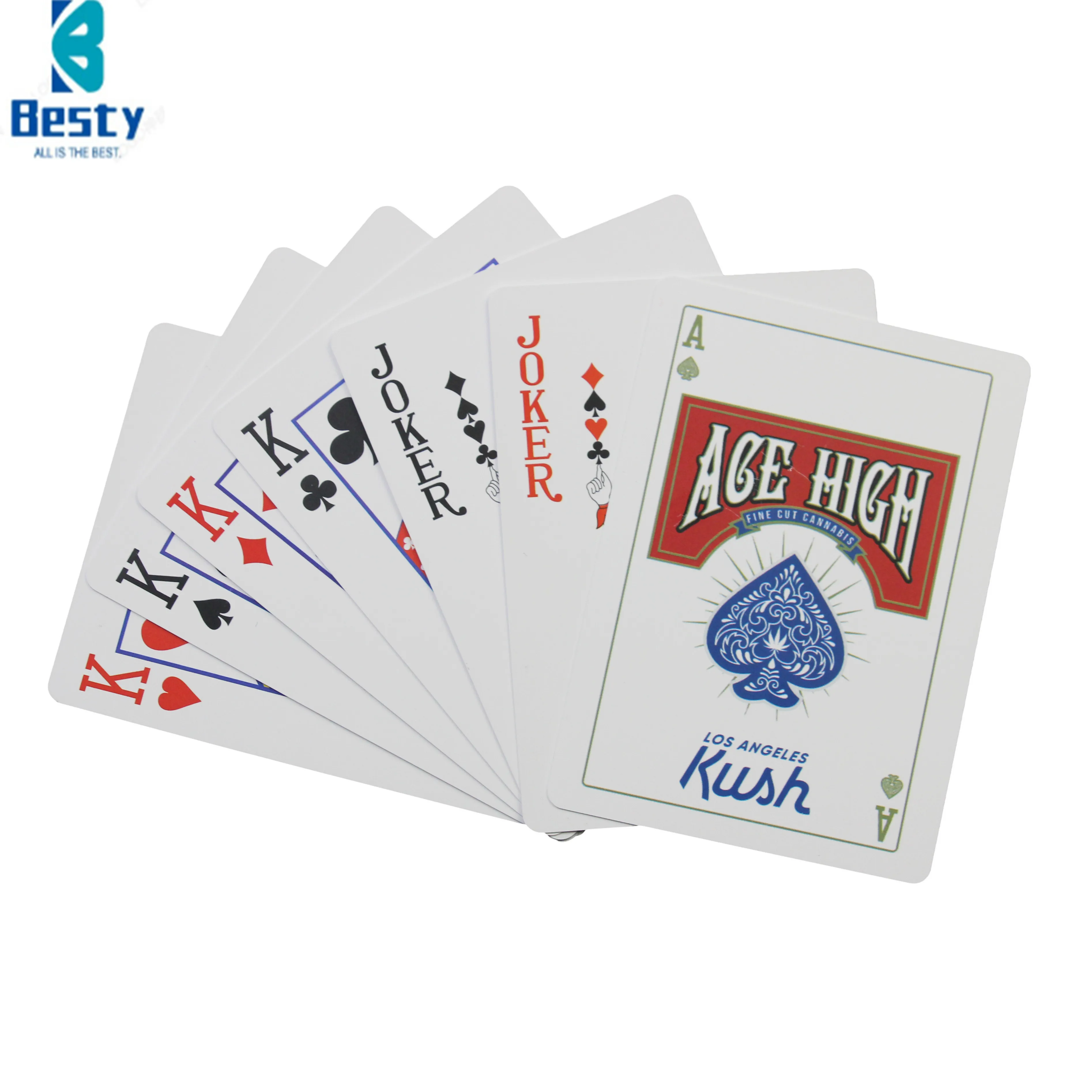 

Factory Standard nude card game jumbo manufacturer golden playing cards, Cmyk 4c printing and oem