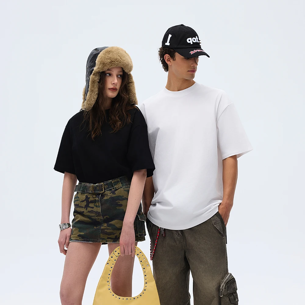 Cheap Summer 100% Cotton Oversized T-shirt Hot Sale Comfortable Soft Men's Crewneck T-shirt Print on Demand