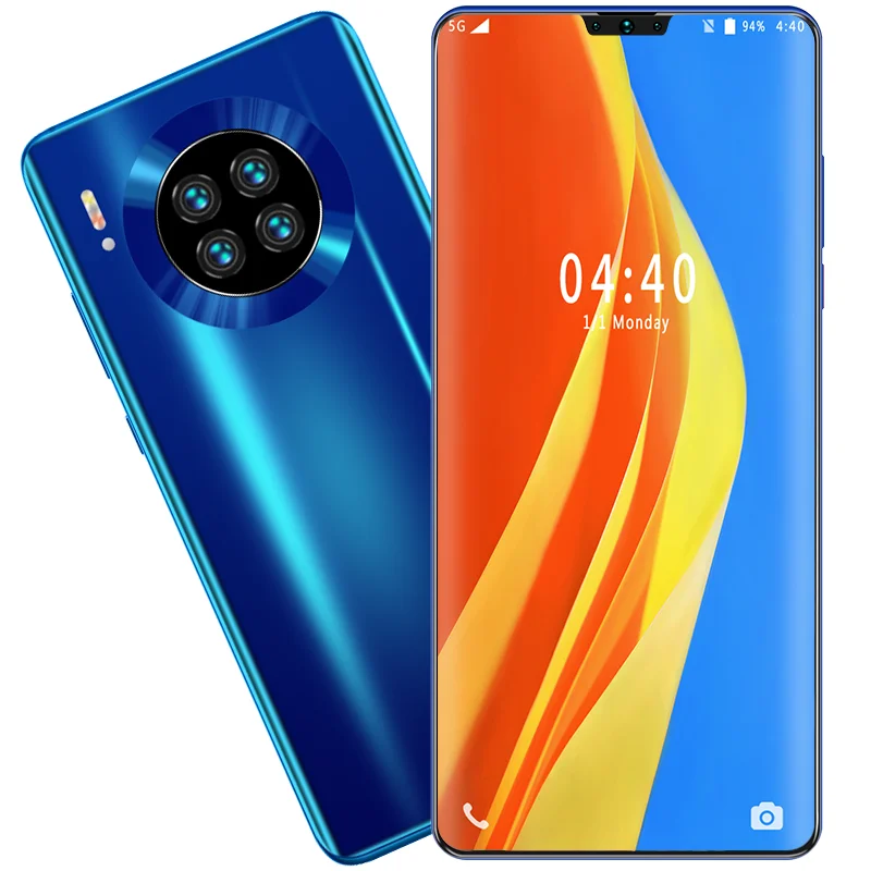 

Hot sell Mate30pro mobilePhones Android 10.0 System waterproof Mobail Phone Mate30pro Smartphone Deca Core Cellphone