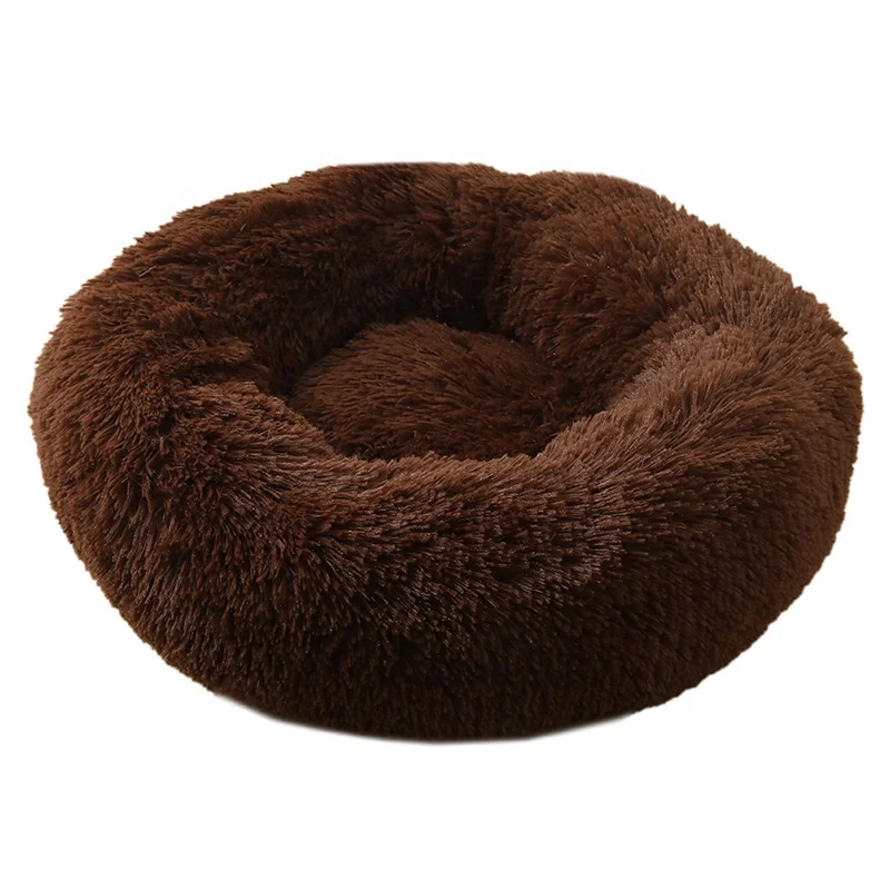 

High Qualitaly Washable Plush Round Soft Sleeping Pad Dog Bed Pet Waterloo Pet Bed