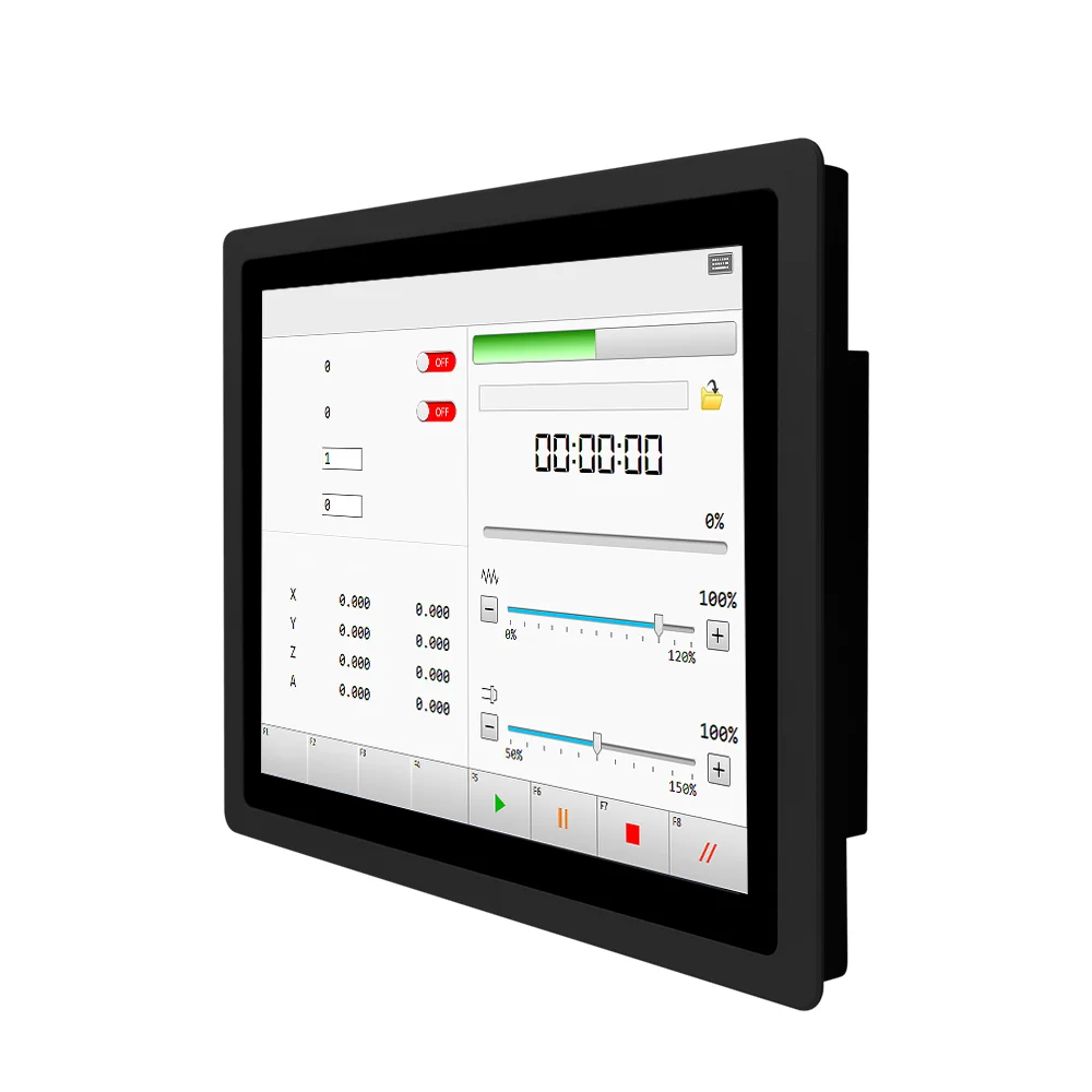 

10.4inch waterproof embedded touch screen all in one industrial panel pc