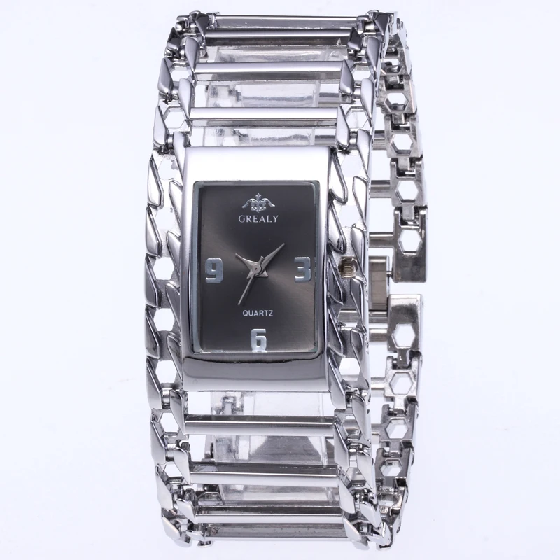 

Men's Business Hollow Bracelet Buckle Quartz Watch Valentine's Day Gift Wrist Watch Male Gold Minimalist Quartz Watches, Picture shows