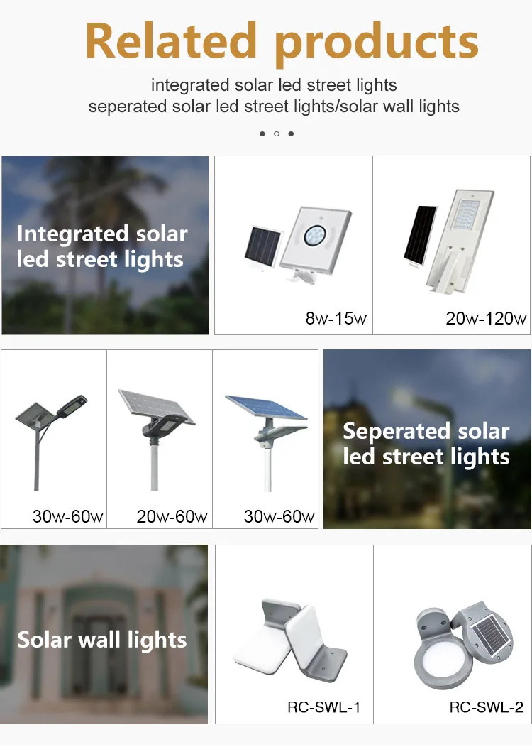 monocrystalline silicon solar penal energy solar street light