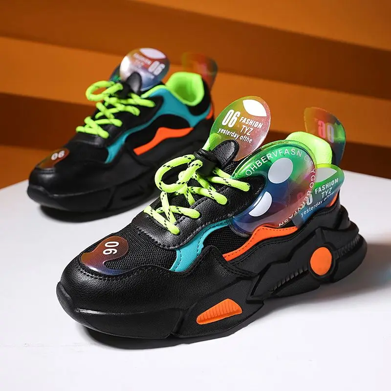 

Latest Autumn shoes for children new styles High Quality Sports Shoes for kids Fashion Running children's casual sports shoes